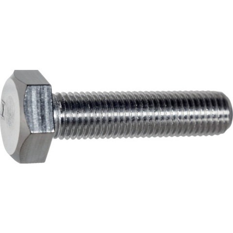 TRUSCO トラスコ 六角ボルト 全ネジ 細目 M16x30 P1.5 ステンレス 2個入 B1531630P1.5(代引不可)