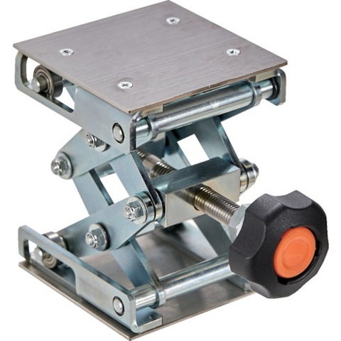 TRUSCO トラスコ ラボジャッキ ノブタイプ 120×120×63~210 TLJ251212H(代引不可)【送料無料】の通販は