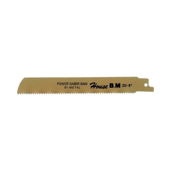 ハウスB.M バイメタルセーバーソーブレード 5枚入リ 厚鋸 350×8山 PWB350(代引不可)【送料無料】