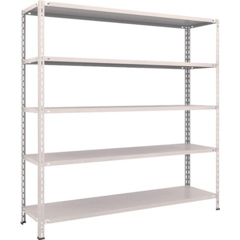 TRUSCO トラスコ 軽量棚 中棚ボルトレス型1800X450X1800 5段 ネオグレー L66X15 組立品 組立設置不可(代引不可)【送料無料】 その他ラック