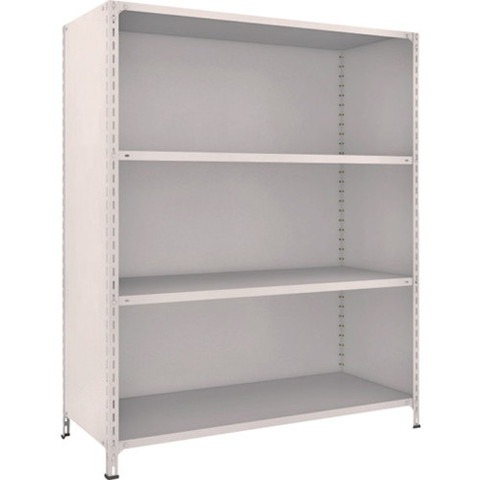 TRUSCO トラスコ 軽量棚背板・側板付 W1500XD600X1800 4段 ネオグレー 65W24 組立品 組立設置不可(代引不可)【送料無料】の通販は