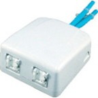 コーニング Cat6 RJ45モジュラージャック露出型アウトレットセット 6ポート VOLSMB6TK6(代引不可)【送料無料】