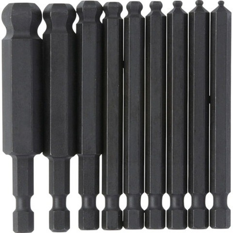 ボンダス ボールポイント・パワービット セット9本組(2-12mm) BHX9M(代引不可)【送料無料】の通販は 10,270円