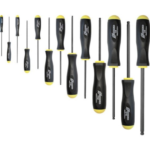 ボンダス ボールポイント・ドライバー インチ セット13本組(0.050-3/8) BSX13(代引不可)【送料無料】の通販は 13,170円