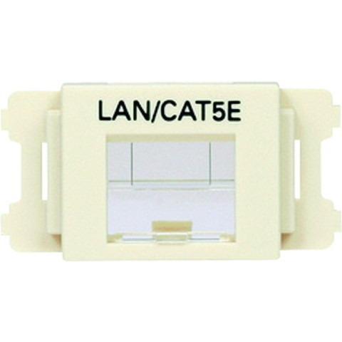 パンドウイット JISプレート用シャッター付キアダプタ オフホワイト LAN・CAT5E (10個入) CMASSP5IWX(代引不可)【送料無料】