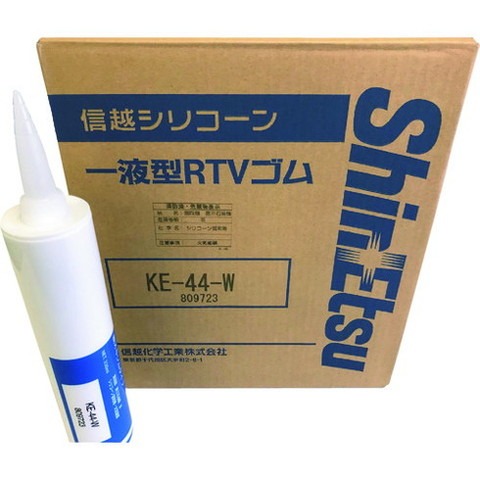 信越 一般電気用RTVゴム 白 330ml KE44W330(代引不可)【送料無料】