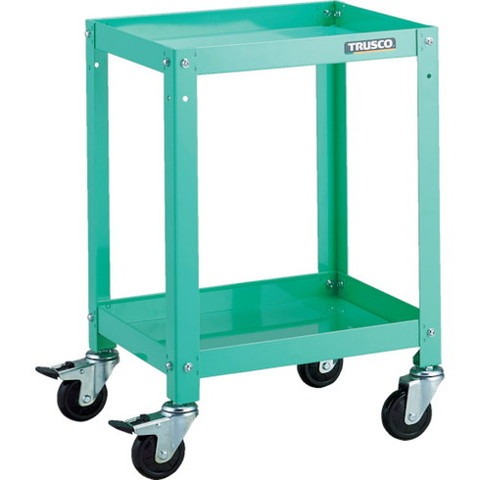 TRUSCO トラスコ ラビットワゴン 400X350 ゴム車輪 YG色 RBW642YG(代引不可)【送料無料】