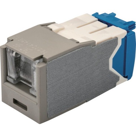 パンドウイット カテゴリ6A シャッター付モジュラージャック ライトグレー CJH6X88TGIG(代引不可)