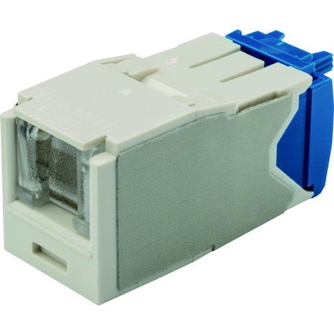 パンドウイット カテゴリ6A シャッター付モジュラージャック オフホワイト CJH6X88TGIW(代引不可)
