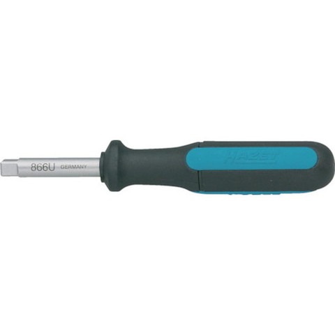 HAZET ドライバーハンドル(差込角6.35mm) 866U(代引不可)【送料無料】の通販は 5,406円
