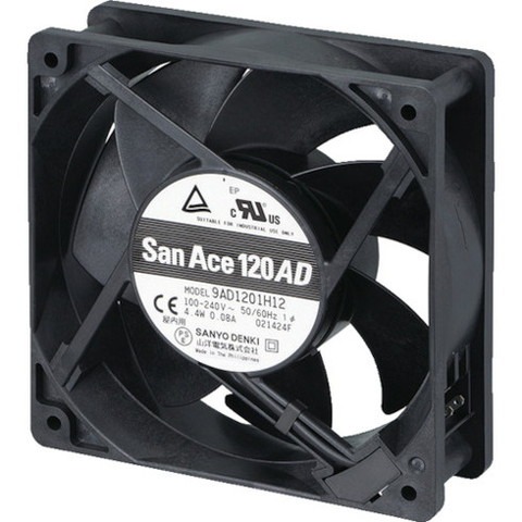 SanACE ACDCファンセットモデル(120×38mm センサ無) ST19AD1201H12(代引不可)【送料無料】