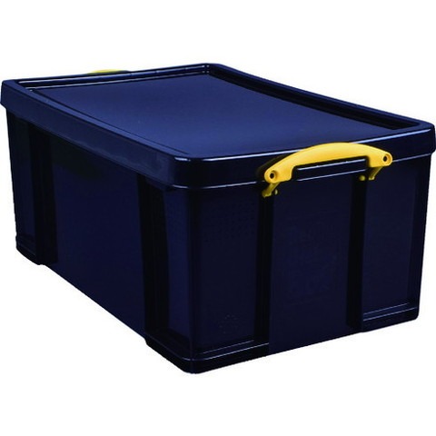 RUP コンテナ Really Useful Box 64L ブラック 64BLK(代引不可)【送料無料】