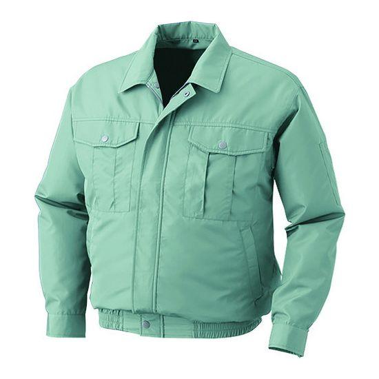 空調服 ポリエステル製ワーク空調服 ウェアノミ モスグリーン 3L KU90540-C07-S5 (株)空調服(代引不可)【送料無料】の通販は 5,943円