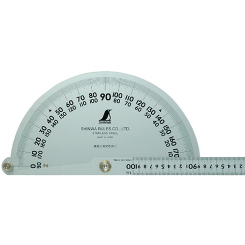 シンワ プロトラクターNO.1000 1本竿 62847 シンワ測定(株) 測定工具 分度器(代引不可)【送料無料】_3