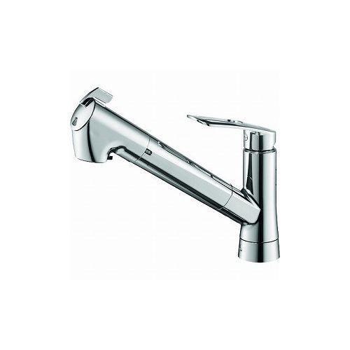 SANEI シングル浄水器付ワンホールスプレー混合栓 K87128ETJK-13 SANEI(株) 管工機材 混合栓 水栓(代引不可)【送料無料】