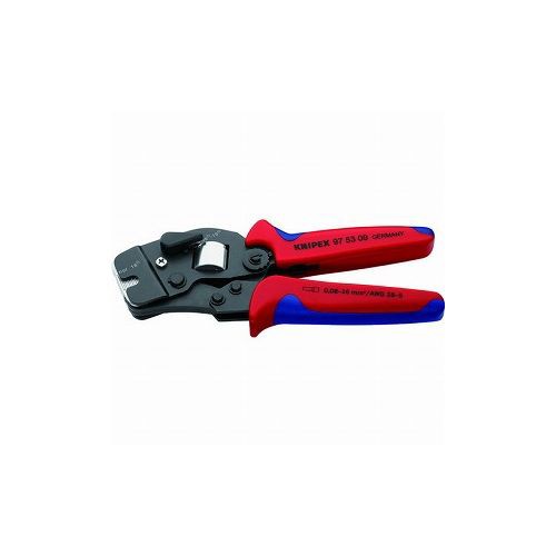 KNIPEX 9753-09 ワイヤーエンドスリーブ圧着ペンチ 2868495 KNIPEX社 電設工具 圧着工具(代引不可)【送料無料】