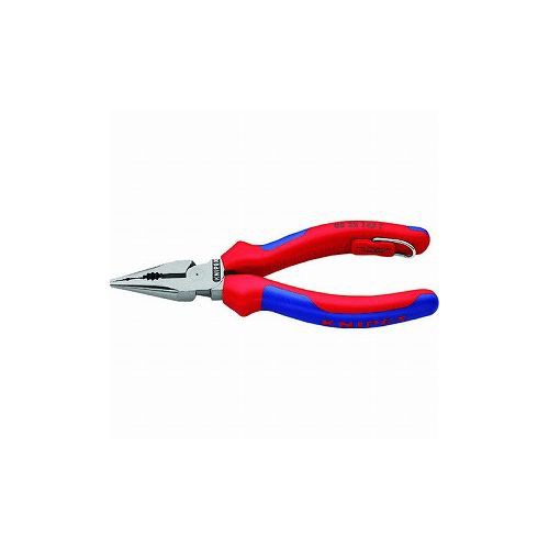 KNIPEX ニードルノーズペンチ落下防止付 0822-145TBK KNIPEX社