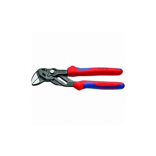 KNIPEX プライヤーレンチ コンフォートハンドル 180mm 8602-180 KNIPEX社 水道・空調配管用工具 ウォーターポンププライヤー(代引不可)【送料無料】