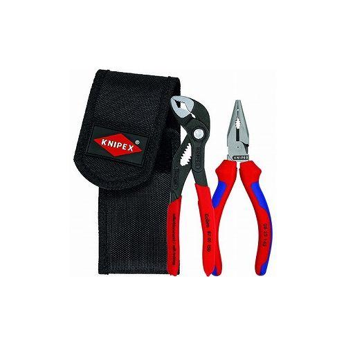 KNIPEX コブラセット ポンププライヤー+ペンチ 002072V06 KNIPEX社 水道・空調配管用工具 ウォーターポンププライヤー(代引不可)【送料無料】