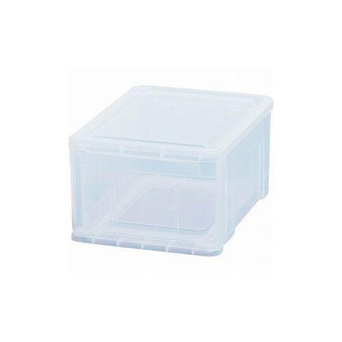 TENMA プレクシーケースSS オールクリア 240×320×150 110010245 天馬(株) 収納用品 引き出し式収納ケース(代引不可)