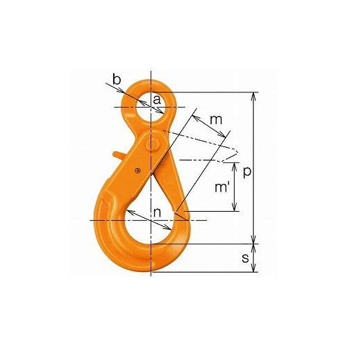 キトー チェンスリング カナグ部材(アイタイプ) シングルフックHJJ 基本使用荷重5.2t HJJ13 (株)キトー 吊りクランプ・スリング・荷締機 チェーンスリング(代引不可)【送料無料】の通販は 19,690円