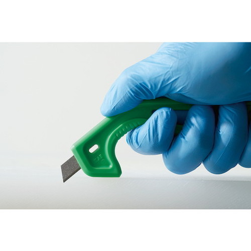 貝印カミソリ 異物混入対策スリットナイフ(ブルー)100本入 750BH0844 貝印カミソリ(株) ハサミ・カッター・鋸 特殊用途カッター(代引不可)【送料無料】の通販は