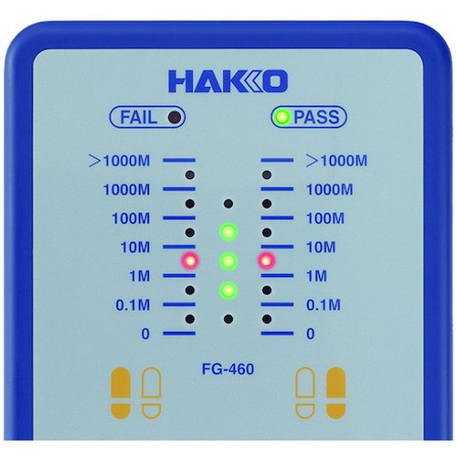 白光 帯電防止靴用テスター FG-465 100V 平型プラグ FG465-81 白光(株) 工業用計測機器 静電気測定器(代引不可)【送料無料】_3