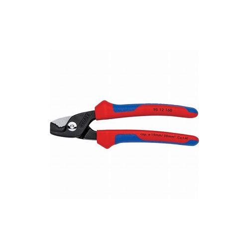 KNIPEX ステップカット ケーブルカッター 160mm 9512-160 KNIPEX社 電設工具 ケーブルカッター(代引不可)【送料無料】