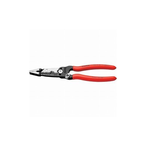 KNIPEX 電気技師用多機能ペンチ 1371-8 KNIPEX社 プライヤー・ニッパ・ピンセット ラジオペンチ(代引不可)【送料無料】の通販は