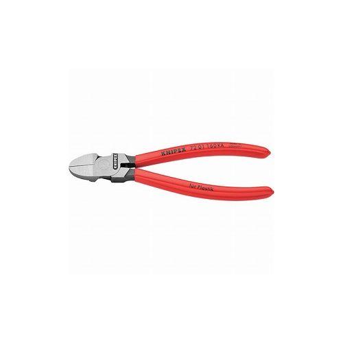 KNIPEX プラスチック用ニッパーラウンドヘッド 160mm 7201-160KA KNIPEX社 プライヤー・ニッパ・ピンセット ニッパプラスチック用(代引不可)