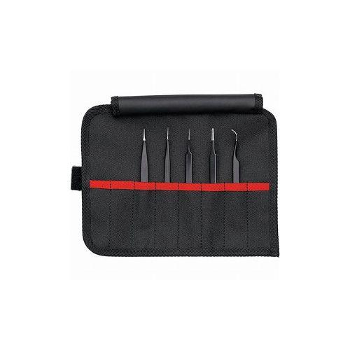 KNIPEX 汎用ピンセット5本組セット 9200-01ESD KNIPEX社 プライヤー・ニッパ・ピンセット ピンセット(代引不可)【送料無料】