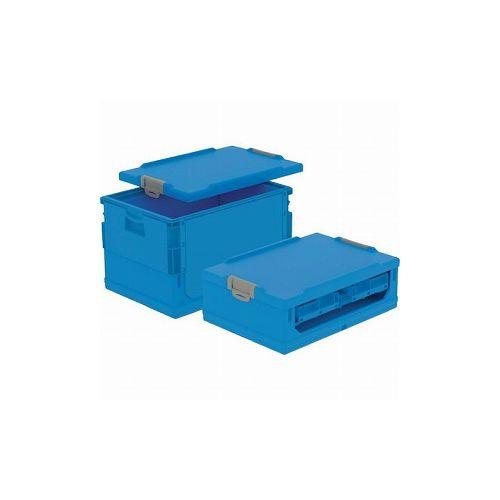 サンコー 折リタタミコンテナー 561290 コールドオリコンEP38B ブルー