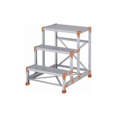 ピカ 作業台 FGN型 3段W600×D400×H750 FGN-3675 (株)ピカコーポレイション はしご・脚立 作業台(代引不可)【送料無料】の通販は