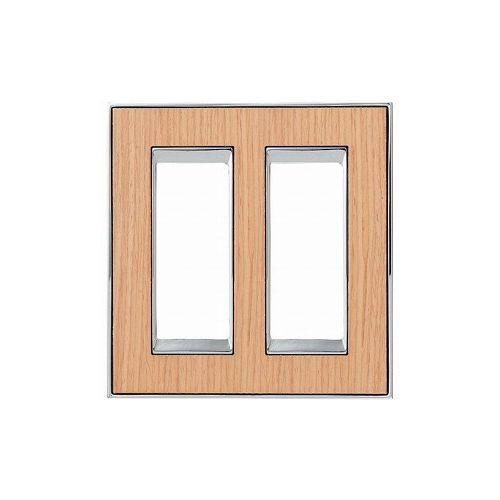 スガツネ工業 (210032209)PXP-F02-01311-OCBスイッチプレート・コンセントプレート(2連) PXP-F02-01311-OCB スガツネ工業(株) 電設配線部品 プラグ コンセント(代引不可)【送料無料】