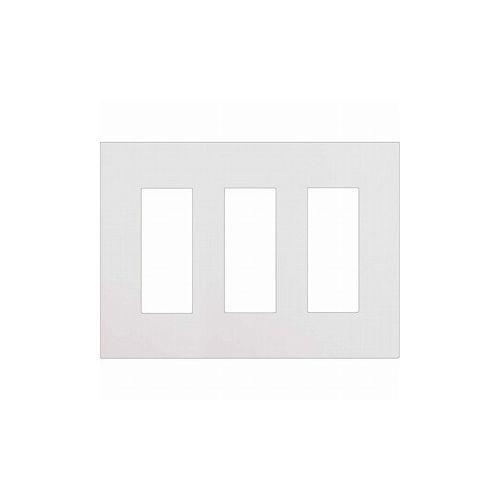 スガツネ工業 (210040754)PXP-ES03-WTスイッチプレート・コンセントプレート(3連) PXP-ES03-WT スガツネ工業(株) 電設配線部品 プラグ コンセント(代引不可)【送料無料】