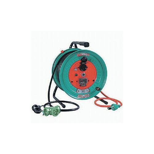 日動 電工ドラム 防雨防塵型ビックリール100V アース付 30m 負荷漏電シャ断器付 RBW-EK30S RBW-EK30S 日動工業(株) コードリール・延長コード コードリール(代引不可)【送料無料】の通販は