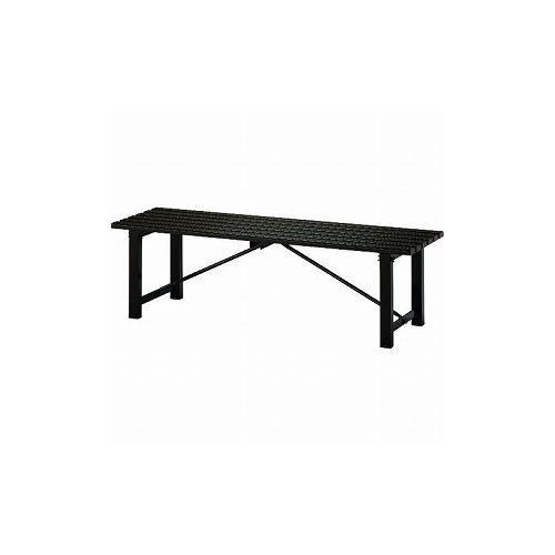ハセガワ アルミ縁台 TG型 天板L150×W46×H45cm TG2.0-1545 長谷川工業(株) オフィス家具 ロビーチェア ベンチ(代引不可)【送料無料】
