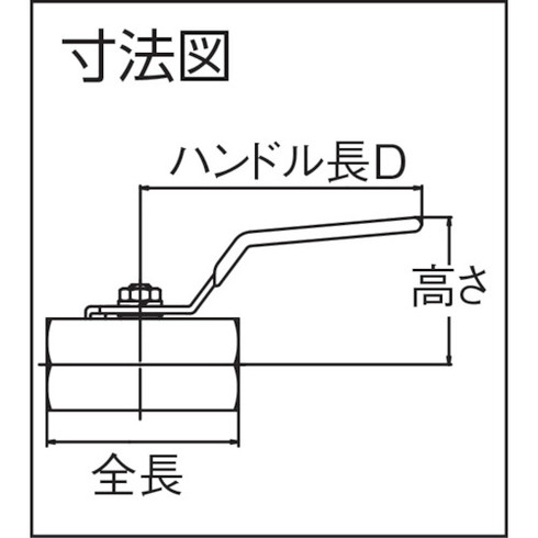 ハマイ ステンレス製禁油処理ボールバルブ(レバー) BSS4325RC 工事 照明用品 工事 照明用品 管工機材 バルブ(代引不可)【送料無料】_1