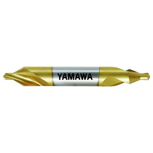 ヤマワ コーティング強ネジレ溝A形60° センタ穴ドリル 旧JIS1形 CE-S V(1) 3X60°X10 CESV13X60X10 切削工具 切削工具 面取り工具 センタードリル(代引不可)【送料無料】