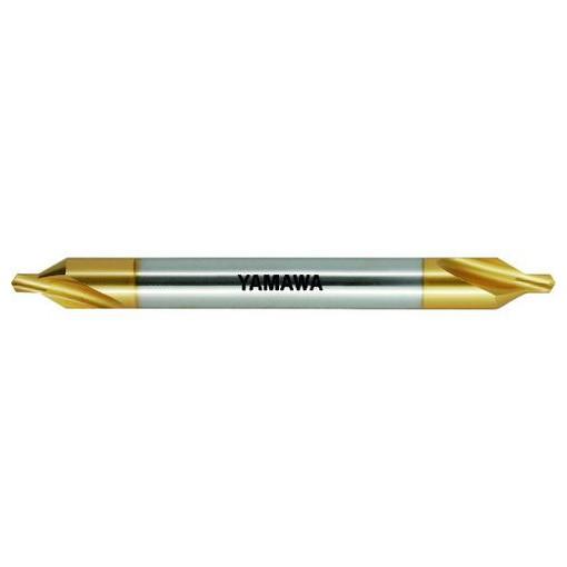 ヤマワ ロングシャンクコーティング弱ネジレ溝A形60° センタ穴ドリル CD-SL V L100 1.5X60°X5 CDSLV1001.5X60X5 切削工具 切削工具 面取り工具 センタードリル(代引不可)【送料無料】