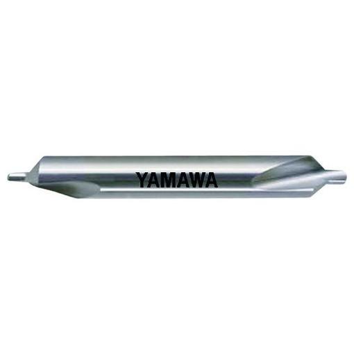 ヤマワ 弱ネジレ溝A形90° センタ穴ドリル 左刃 CD-Q LH 5X90°X12 CDQLH5X90X12 切削工具 切削工具 面取り工具 センタードリル(代引不可)【送料無料】