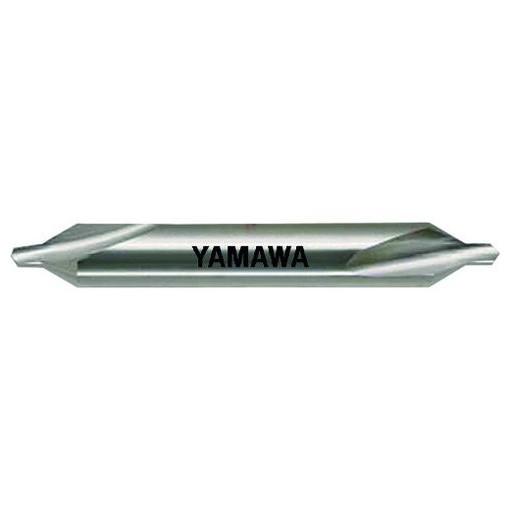 ヤマワ 弱ネジレ溝A形60° センタ穴ドリル 左刃 CD-S LH 0.5X60°X3.5 CDSLH0.5X60X3.5 切削工具 切削工具 面取り工具 センタードリル(代引不可)