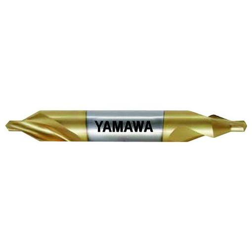 ヤマワ コーティング弱ネジレ溝A形60° センタ穴ドリル 旧JIS1形 CD-S V(1) 3X60°X10 CDSV13X60X10 切削工具 切削工具 面取り工具 センタードリル(代引不可)【送料無料】