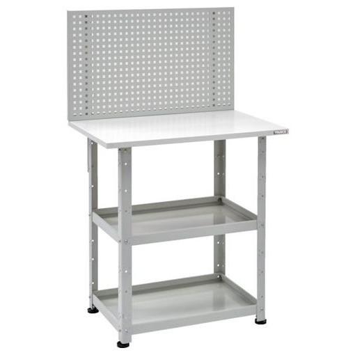 TRUSCO 小型作業台 ツールワゴン バーディワゴン固定型 上部パンチングパネル 天板仕様 600×400×1352 BDWRP962TW 物流 保管用品 物流 保管用品 ツールワゴン スチール製ワゴン(ボルトタイプ)(代引不可)【送料無料】の通販は