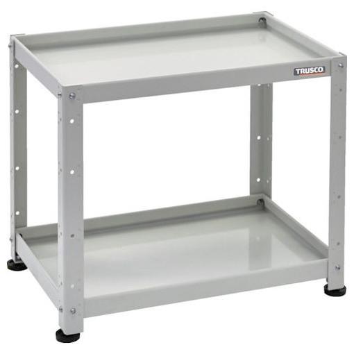 TRUSCO 小型物品棚 バーディワゴン固定型 750X500 2段 ホワイト BDWR672W 物流 保管用品 物流 保管用品 ツールワゴン スチール製ワゴン(ボルトタイプ)(代引不可)【送料無料】