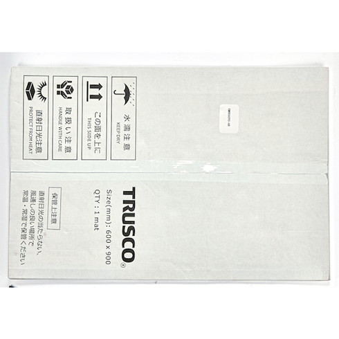 TRUSCO 抗菌粘着クリーンマット 600X900MM ブルー 1シート 60枚入 CMKK60906B 清掃 衛生用品 清掃 衛生用品 床材用品 クリーンマット(代引不可)【送料無料】_1