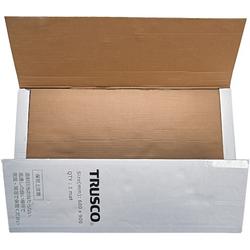 TRUSCO 抗菌粘着クリーンマット 600X900MM ブルー 1シート 60枚入 CMKK60906B 清掃 衛生用品 清掃 衛生用品 床材用品 クリーンマット(代引不可)【送料無料】_2