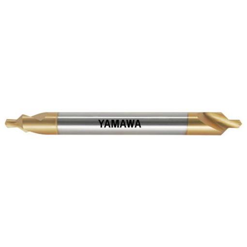 ヤマワ ロングシャンクコーティング強ネジレ溝A形90° センタ穴ドリル CE-QL V L150 2X90°X6 CEQLVL1502X6 切削工具 切削工具 面取り工具 センタードリル(代引不可)【送料無料】