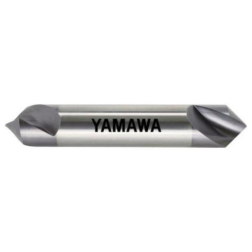 ヤマワ 超硬ポイントドリル PE-90° C-PE-Q V 8X2.5X90° CPEQV8X2.5 切削工具 切削工具 面取り工具 センタードリル(代引不可)【送料無料】