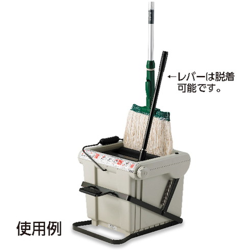 テラモト モップ絞リ器 ステップスクイザー CE4380000 清掃 衛生用品 清掃 衛生用品 清掃用品 モップ(代引不可)【送料無料】
